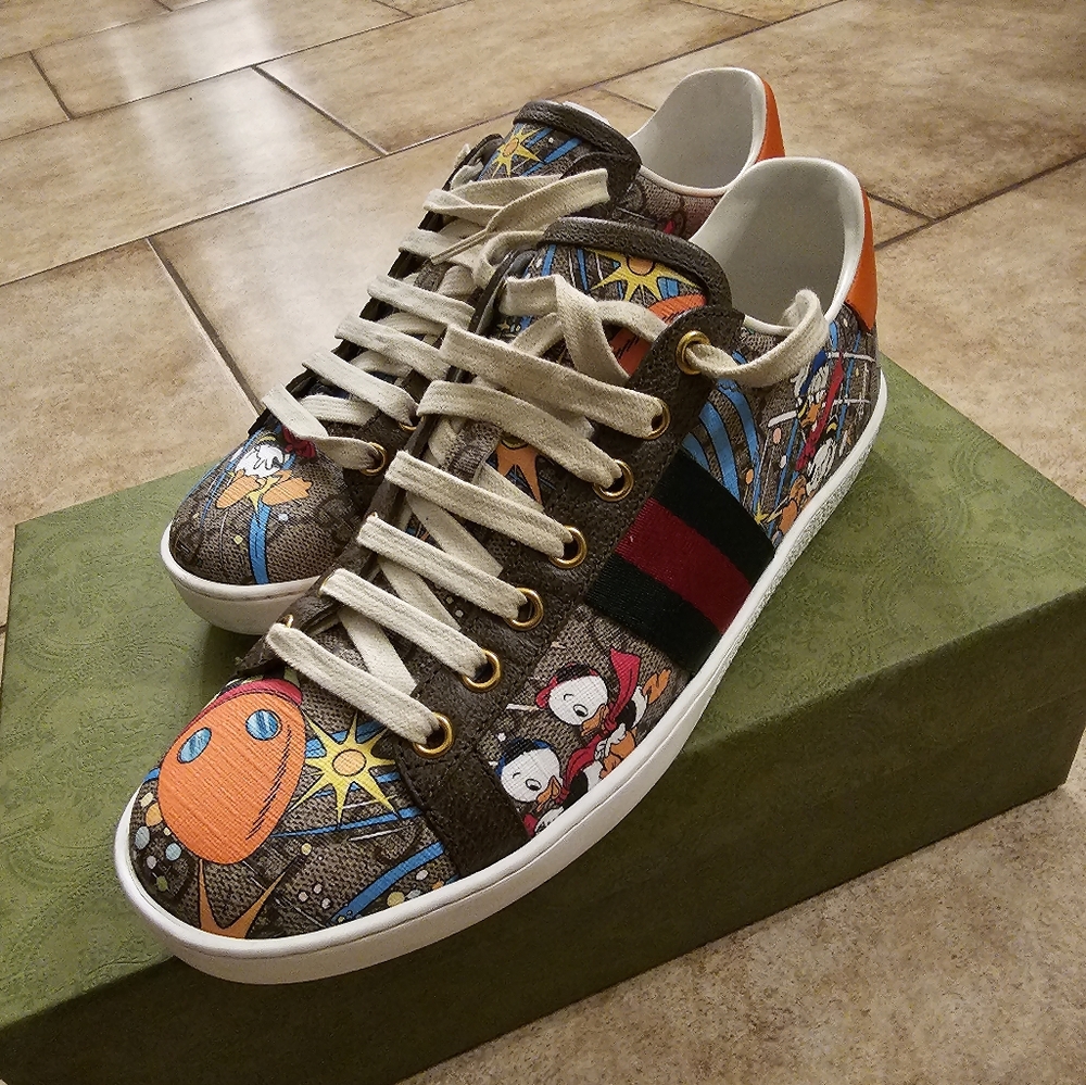 Gucci Disney Donald Duck Sneakers